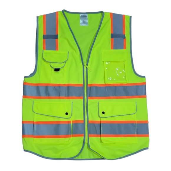 Safety Other - Safety Mens Reflective Vest Yellow ANSI/ISEA 107-2015 Size L